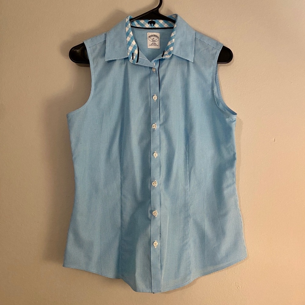 Brooks Brothers Sleeveless Blouse